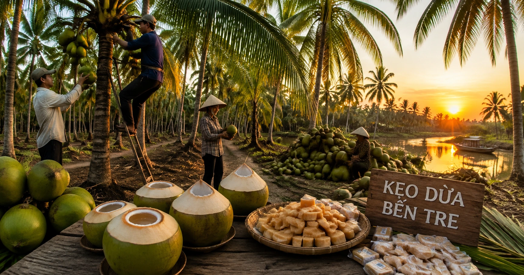 Khám Phá kẹo dừa Bến Tre - Đặc Sản Ngọt Ngào Từ Miền Tây - image 2
